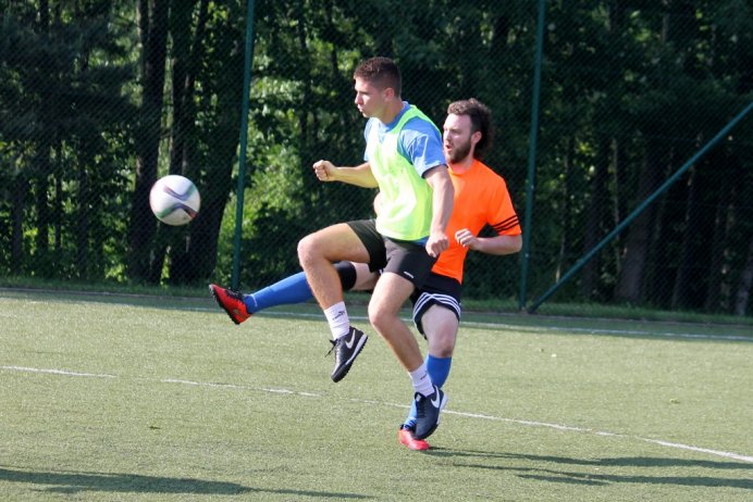 Fragment meczu Ligi 6